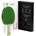 Killerspin JET200 Official Size Beginner Table Tennis Paddle, Lime