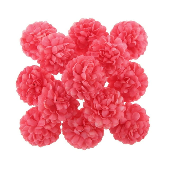 30 piezas de flores artificiales para el cabello, accesorios de decoración para el cabello.