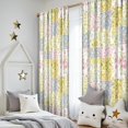 thumbnail image 5 of Pioneer Flower Floral Print Pattern Teens Curtains,Teens Insulated Curtains Set Of 2,Bedroom Essentials,Toddler Room Decor 52"x84", 5 of 5