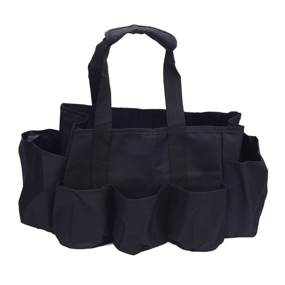 Yajisi Portable Oxford Cloth Tool Organizer Bag – 11.8" x 11" x 1.6", 0.75 lb, Multi‑Compartment Cleaning & Garden Storage with Handle