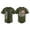 48# Army Green, variant on Men's 250th Anniversary Patriotic Baseball Jersey 1776-2026 America Flag Short Sleeve Button Down Tops Casual Vintage Printed Shirts Blue 3XL