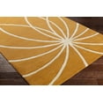 thumbnail image 3 of Mark&Day Area Rugs, 8x10 Falher Modern Burnt Orange Kidney Area Rug (8' x 10' Kidney), 3 of 3
