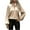 Beige, variant on Floleo Women Solid Color Mesh Shiny Party Top Breathable 3/4 Sleeve Round Neck Blouse Elegant Evening Wear Festive Occasion Outfit(Beige,M)