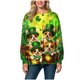 thumbnail image 5 of Xuyuer St. Patrick's Day Fashion Women's Casual Long Sleeve Printing Round Neck Loose Blouse Hoodless Sweatshirt, Trendy Comfort Top for Daily Streetwear, Spring Summer Layering and Relaxed Weekends, 5 of 5