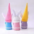 thumbnail image 5 of Conejito de Pascua de peluche con huevo de Pascua, 3 piezas de gnomos de conejito de Pascua, peluche de gnomos de Pascua, decoración navideña de conejito de Pascua para decorar decoración, 5 of 5