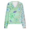 thumbnail image 5 of Puntoco Chaqueta Informal Con Botones Y Estampado De Moda Para Mujer, 5 of 5