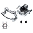 thumbnail image 2 of DAMAIJOY 2pcs Disc Brake Caliper Assembly Set Front Left Right Steel Metallic 1-Piston with Mounting Bracket for INFINITI for I30 00-01,for Nissan for Maxima 00-01, 2 of 8