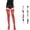 Red, variant on XFeng Women Lace Top Thigh High Stockings Sheer Thin Nylon Hosiery Stretch Soft Stay Up Design for Party Date Evening Occasion Wear,Pink,One Size