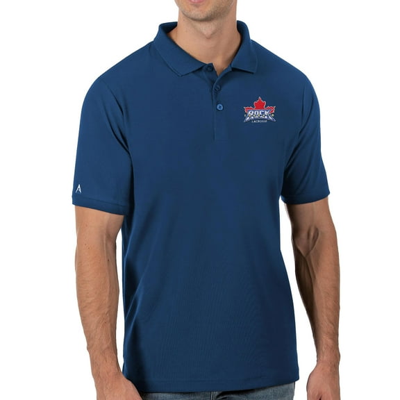 Men's Antigua Royal Toronto Rock Legacy Pique Polo