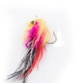 thumbnail image 5 of 2Pcs New Trout Salmon Pike Streamer Fly for Fly Fishing Flies Size 4 Hook, 5 of 8