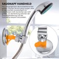 thumbnail image 2 of BVXEEP Shower Head Wall Mount, Shower Nozzle Suction Cup Multi Angle Rotatable, 2 of 5