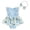 3-Light Blue, variant on 0-18 Months Newborn Baby Girl Romper Dress Sleeveless Ruffle Sleeveless Jumpsuit Headband Easter Rabbit Print Bodysuit Spring Summer Festival Clothes Pink