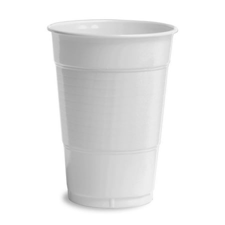 White 16 Oz Round Dish - 20CT 16OZ WHT Plas Cup, Creative Converting White 16 oz Plastic Cups - 20 ct By Creative Converting Ship from US