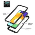 thumbnail image 3 of SaniMore Case for Samsung Galaxy A14 5G 6.6" 2023 Release, Rugged PC Backplane Shockproof TPU Bumper 360° Rotatng Ring/Kickstand Anti-drop Heavy Duty Protective Case For Samsung Galaxy A14 5G, Black, 3 of 5