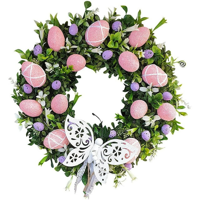 Bewildely Guirnalda de acrílico de Pascua, guirnalda Artificial, colgante, accesorios de adorno, fiesta de cumpleaños, hogar, Firelace, Kits de decoración para fiestas Tipo 2