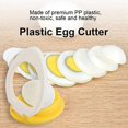 thumbnail image 4 of AAOMASSR Egg Slicer Cutter Heavy Duty Hard Boiled Eggs Dicer Chopper Stainless Steel Wire Fruit Garnish Plastic Separator Peeler for Wedger Ham Banana and Strawberry, 4 of 5