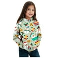 thumbnail image 4 of Tfken Christmas Hoodies For Boys Long Sleeve Hooded Snowman Print Tops Winter Cozy Sweatshirt Child Size 8-9 Years, 4 of 4