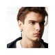 thumbnail image 3 of 7 Pairs Clip On Earrings For Men Boys Black Stainless Steel Magnetic Stud Earrings Cross Drop Earrings Set For Non Pierced Ears Jewlery Gift, 3 of 5