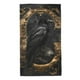 thumbnail image 1 of Balery Gothic Raven Portrait Toalla de Microfibra Premium con Estampado – 27.5x16 pulgadas, Alta Absorción, Suave y Aterciopelada, Secado Rápido, 1 of 6