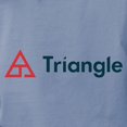 thumbnail image 3 of CafePress - Triangle Horizontal T Shirt - Womens Comfort Colors® Shirt, 3 of 4