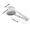 thumbnail image 3 of Kchsji Stainless Steel Food Tongs 31.5" BBQ Grilling Tongs for Steak Bread Vegetables Multi-Purpose Cooking Outdoor Barbecue Kitchen Utensil Locking Mechanism, 3 of 9
