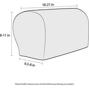 2PCS Stretch Armrest Covers for Chairs and Sofas Couch Arm Covers for Sofa Spandex Jacquard Armrest Covers Anti-Slip Furniture Protector Washable Armchair Slipcovers