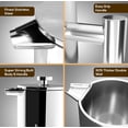 thumbnail image 6 of Utopia Kitchen 304 Grade Stainless Steel French Press Coffee Maker, 34 Oz, Double Wall Insulated, 4-Level Filtration System, Includes 2 Extra Filters, Rust-Resistant, Dishwasher Safe, 6 of 7