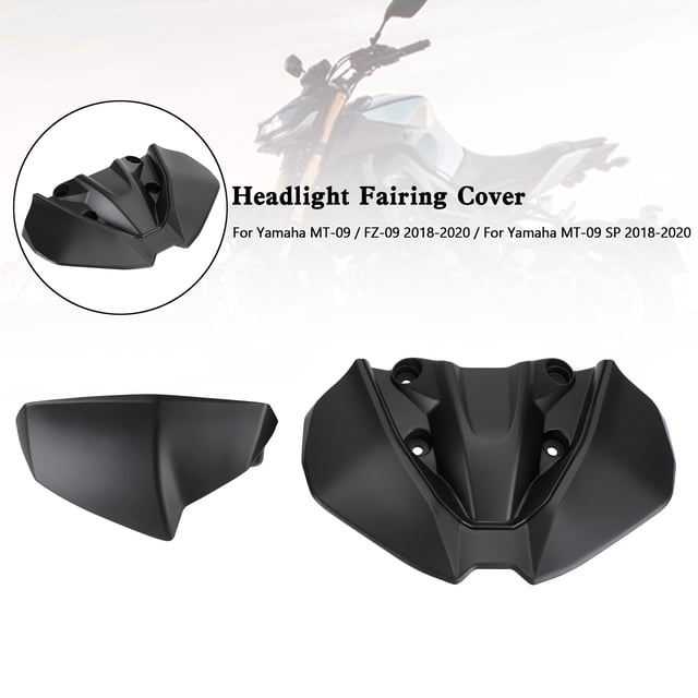 Headlight Fairing Windshield Cover For Yamaha MT-09 FZ09 MT-09 SP 2018-2020 Matte Black