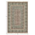 thumbnail image 1 of Casavani Handblock Printed Black Cotton Rug Area Rug for Entryway Kitchen Bathroom 3x5 feet, 1 of 6