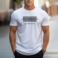 thumbnail image 2 of Ropa de Camiseta con estampado de letra de Los Ángeles, ropa de hombre de verano 2024, ropa de hombre Casual de calle, camiseta de manga corta con cuello redondo, 2 of 5
