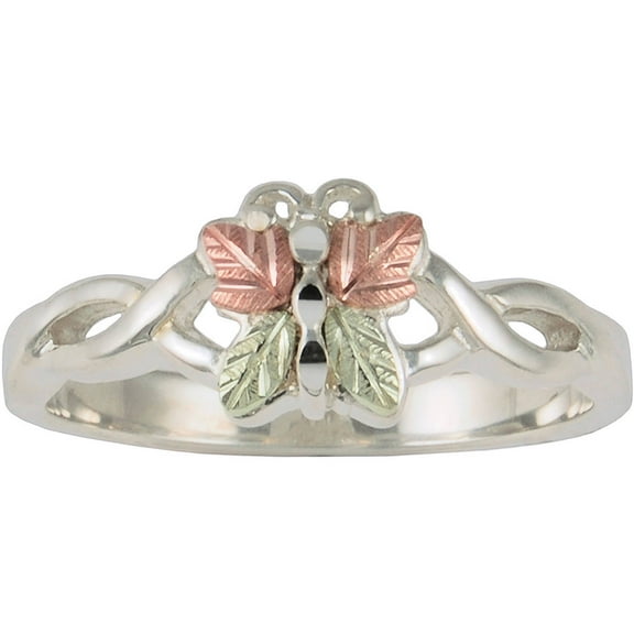 Jewelry Coleman 10kt and 12kt and Sterling Silver Butterfly Ring