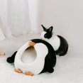 thumbnail image 2 of Pet Winter Warm Thickened Cotton Nest Warm Comfortable Penguin Shape Semi-enclosed Nest For Hamster Guinea Pig He Qiyong unisex, 2 of 2