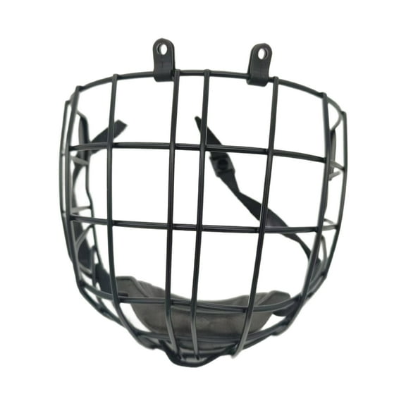 YIGSECU Full Hockey Helmets Cage Hockey Helmets Metal Net Face Mask Antiscratch Ice Hockey Helmets Face Mask Cage for Adult Kid