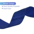 thumbnail image 3 of Cinta de satén azul marino de 24 yardas de Uxcell para decoración de regalos, 3 of 6