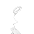 thumbnail image 1 of Lámpara Flexible De Escritorio Con Clip Recargable Ajustable Estructura Xtellar Blanco, 1 of 4