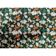 thumbnail image 4 of oneOone Cotton Poplin Teal Green Fabric Cloud & Bird Cartoon Diy Clothing Quilting Fabric Print Fabric By Yard 42 Inch Wide, 4 of 4