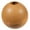 Brown, variant on Craft County Round Wooden Beads for DIY Jewelry Making Necklaces & Bracelets or Macrame Crafts - Multiple Sizes & Paint / Stain Options Available