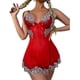 thumbnail image 1 of Women Lace Sexy Babydoll Lingerie Slip Dress Nightdress Strap Sleepwear Underwear, 1 of 3