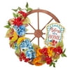 The Pioneer Woman Wagon Wheel Wreath, 18"