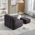 thumbnail image 3 of Jopath Fluffy Bean Bag Chair, Comfortable Bean Bag, Super Soft Lazy Sofa Chair With Memory Foam And Ottoman, Indoor Modern Focus Bean Bag Chair For Living Room, Bedroom, Apartment, 3 of 11