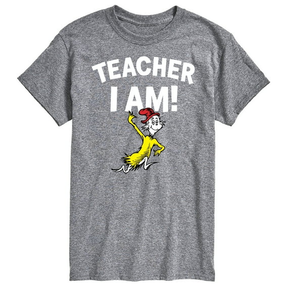 Dr. Seuss - Teacher I Am Sam I Am - Men's Short Sleeve Graphic T-Shirt