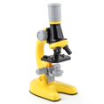 thumbnail image 1 of Microscopio para niños TANGJMXG kit de experimentos científicos lente de aumento 100X/400X amarillo, 1 of 4