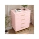 thumbnail image 4 of Dormitorio cómoda con 4 cajones y metal handles: sturdy frame, moderno dormitorio muebles, wood cómoda con cajones, 4 of 9