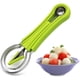thumbnail image 1 of Melon Baller Scoop Set, Profesional 4 en 1 Cortador de sandía de acero inoxidable Juego de herramientas para tallar frutas, Fruit Scooper Seed Remover Sandía (Verde), 1 of 5