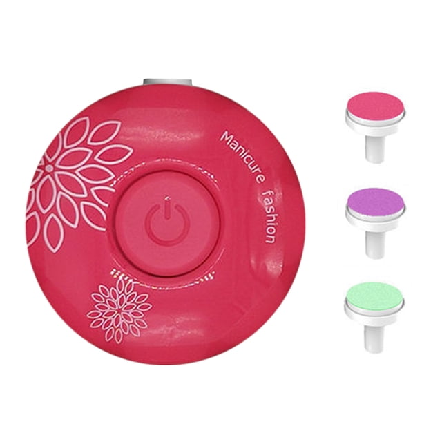 3 Grinding Heads Set Electric Manicure Nail Sharpener for Babies and Children Baby Nail Cutter Manicure