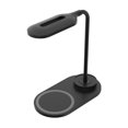 thumbnail image 2 of LED Desk Lamp with Wireless Charger - Dimmable 3-Color Eye Care Reading Light - Flexible Gooseneck Study Lamp with USB Port for Home Office, Bedroom, College Dorm - Touch Control, 2 of 4