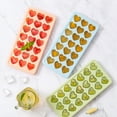 thumbnail image 4 of Neinkie Ice Cube Tray with Lid Ice Ball Maker Mold for Freezer with Container Mini Ice Cube Tray Making Sphere Ice Chilling Cocktail Whiskey Tea Coffee, 4 of 6