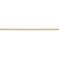 thumbnail image 3 of 10k 1.55mm Carded Cable Rope Chain in 10k Yellow Gold, 3 of 3