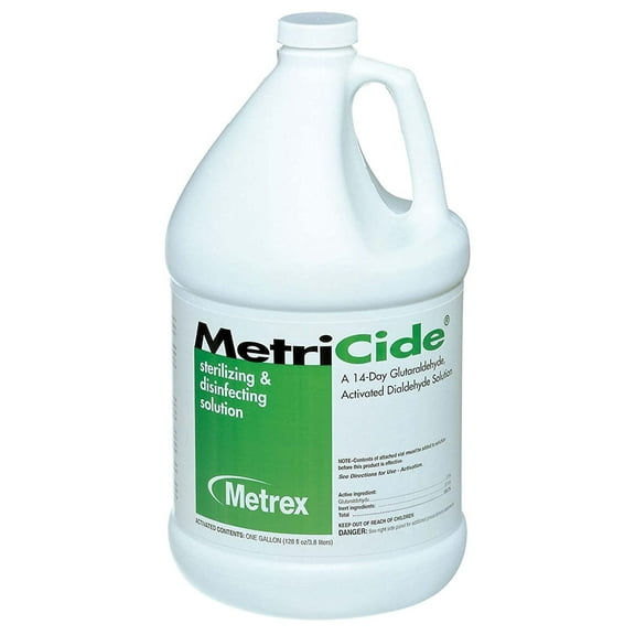 MetriCide Glutaraldehyde High-Level Disinfectant 1 gal. Jug Fruity Scent 1 Ct 10-1400