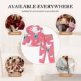 thumbnail image 7 of Easygdp Yoga Unicorn Women's Long-Sleeve Shirt and Full-Length Bottom Pajama Set,Two Piece Loungewear Soft Pajama Top and Pants Pjs Sleepwear-Large, 7 of 7